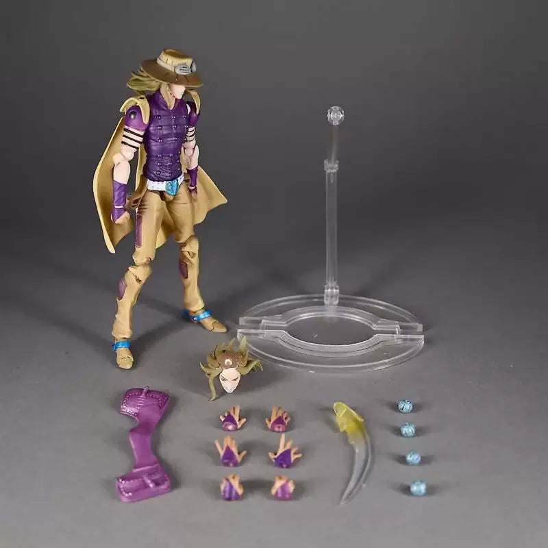 16cm JoJo's Bizarre Adventure Julius Caesar Zeppel PVC-Figur Action-Puppe Modell Deko Statue Sammlung Spielzeug Geburtstagsgeschenk