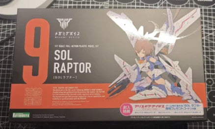 【SF】In Stock KOTOBUKIYA Goddess Device SOL Raptor 1/1 Scale Original Figures Collection Gift