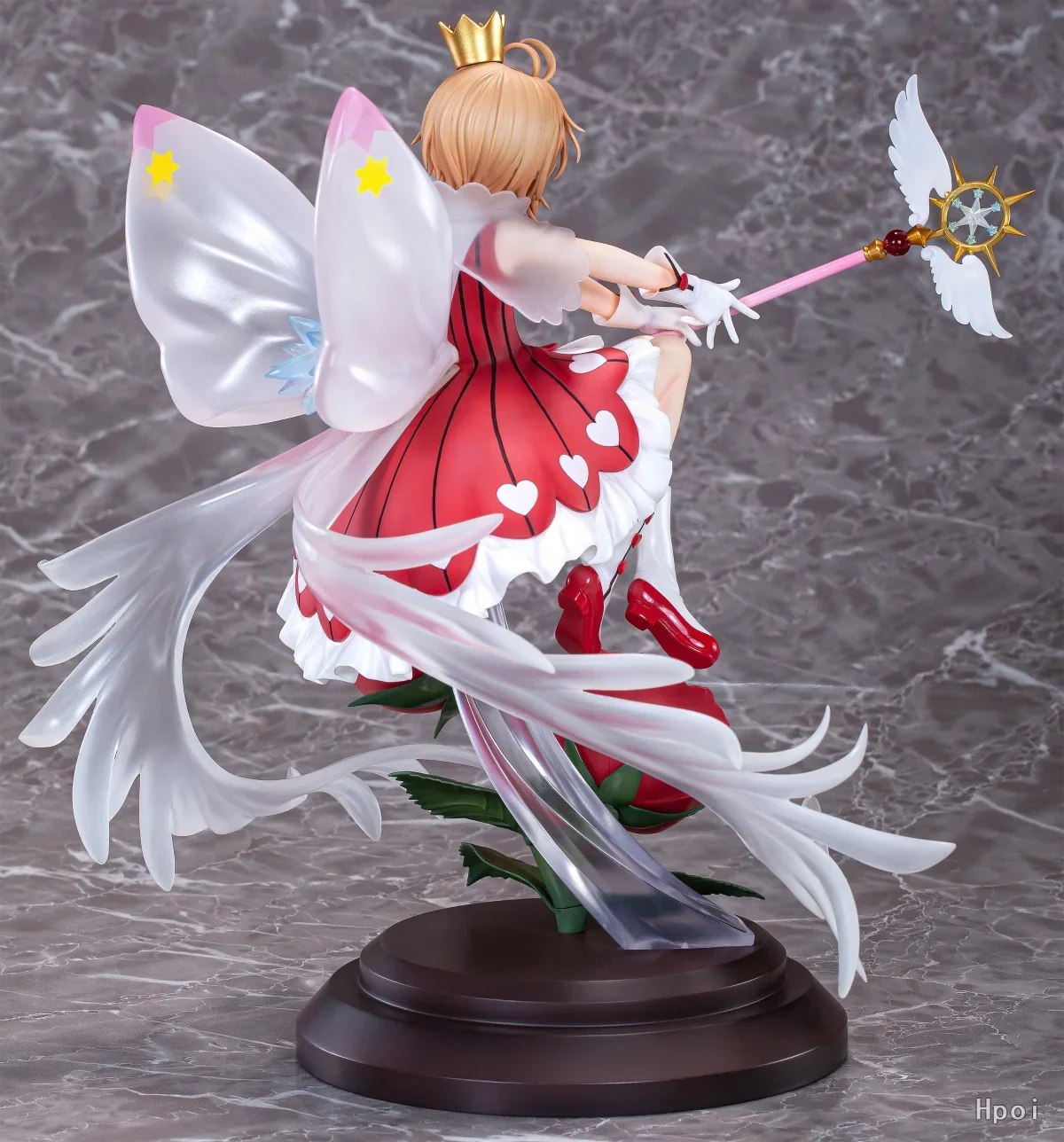 【FS】 In stock WINGS INC. Cardcaptor Sakura Transparent Card Chapter Sakura Kinomoto Scale 1/7 Figure Toy Model Gift