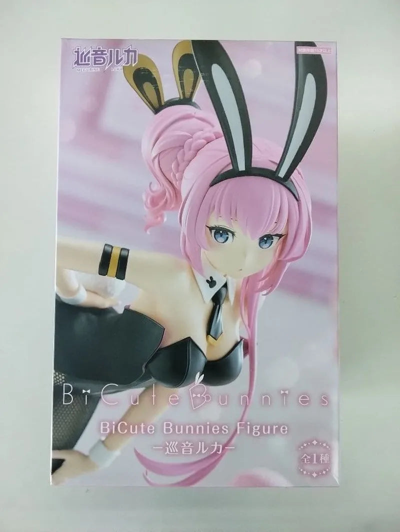 Original FURYU BiCute Bunnies Megurine Luka PVC 28CM Anime Figures Action Figure Model Desktop Decoration Toy
