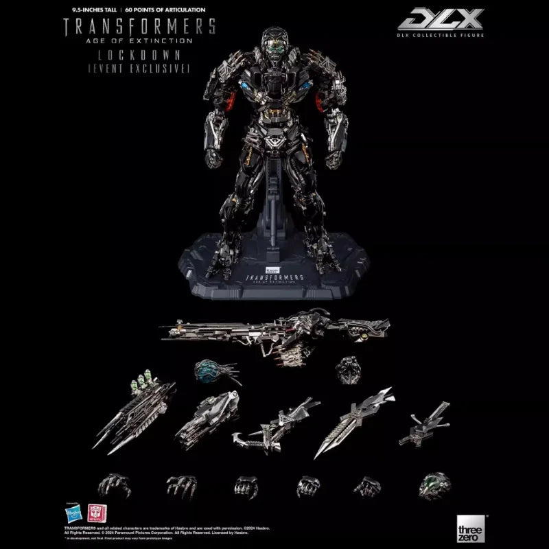 Pre-sale threezero 3A DLX Transformation Toys Movie 4 Confinement Crazy Pattern Motivated Mecha Figures Toy Collection Gifts