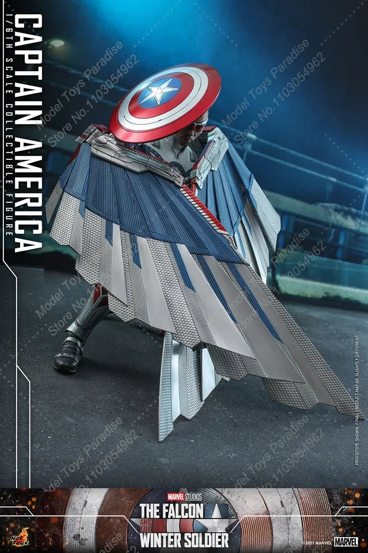 HOTTOYS HT TMS040 1/6 Collectible Toys Falcon 3.0 The Falcon and the Winter Soldier Sam Wilson 12'' Action Figure Model Gifts