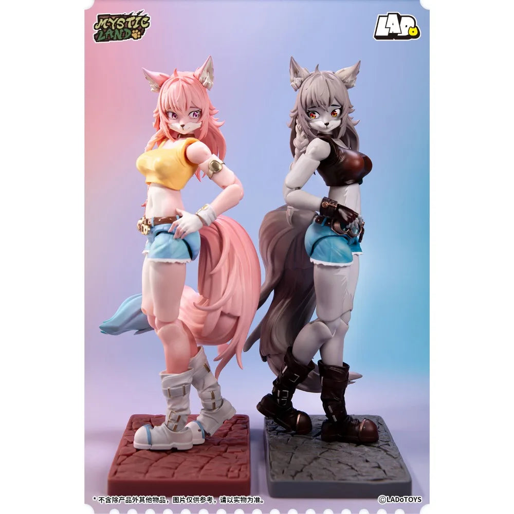 In Stock New Ladotoys Cat Tonya Action Figure Model Collect Herbs Calico Cat Girl Animation Original Model Toy Collection Gift