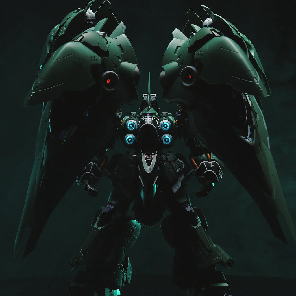 In Stock AXIS MODEL WORKS OSIRIS AERIAL DOMINATOR 1/100 Assembling Movability Model Toys Mecha NZ-666 Kshatriya LED LIGHTING KIT