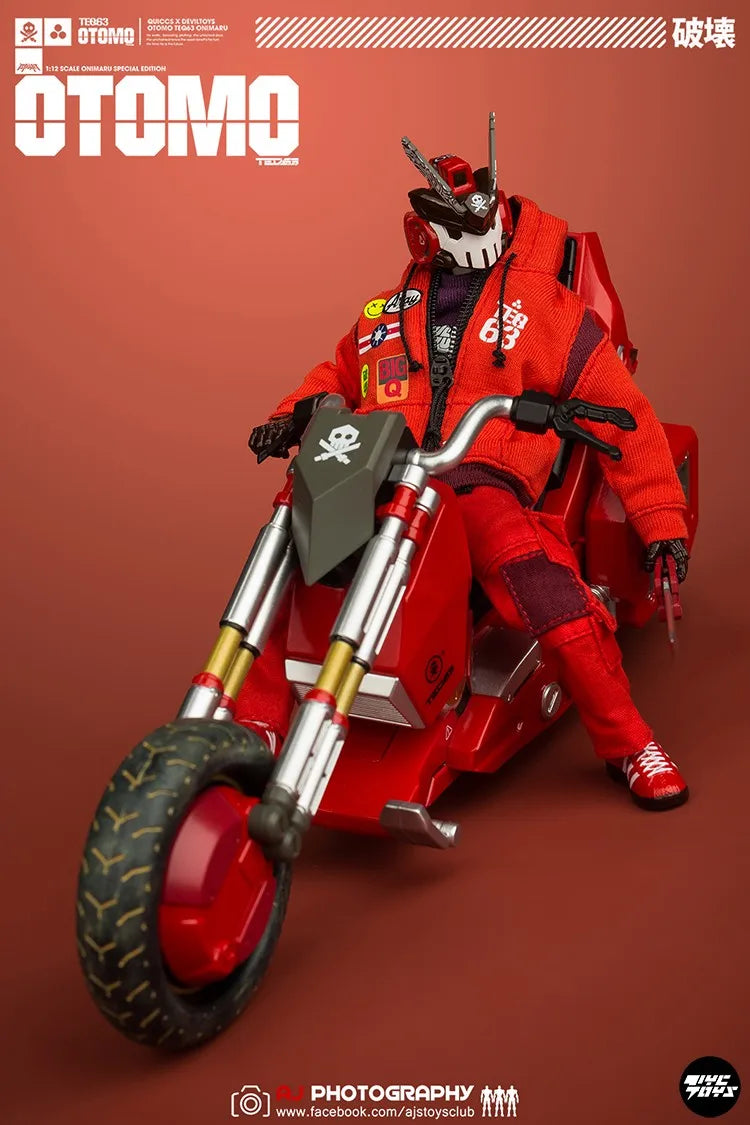 DEVIL TOYS Original Executor Series BULLETPUNK OTOMO TEQ63 Action Figure Model Toys Collectible Model Ornaments Gifts for Boys
