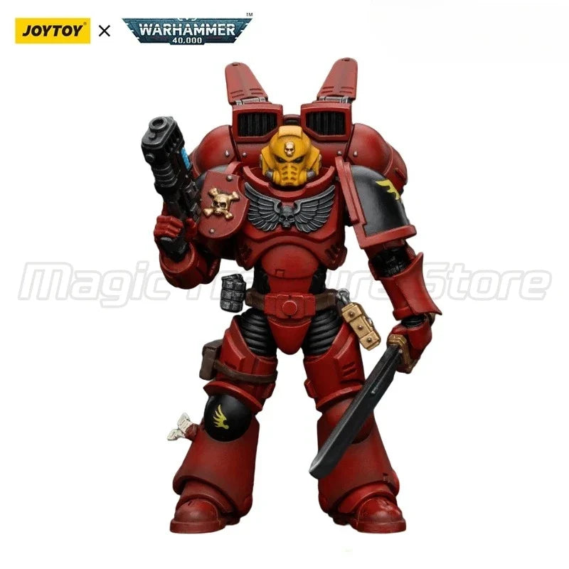 【MT】JOYTOY Warhammer 40k Blood Angel Commander Dante Jump Pack Three Doll Collection 1/18 Action Figures