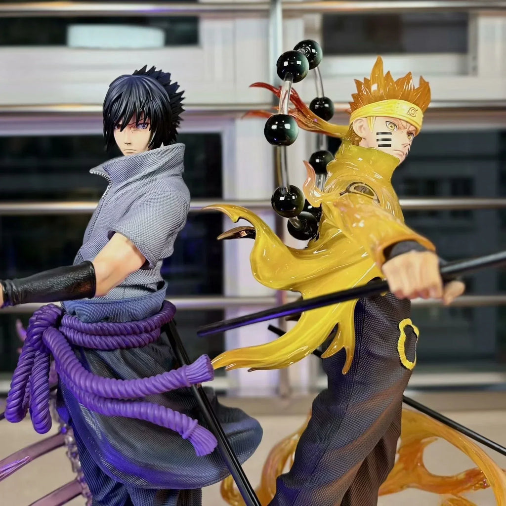 Shippuden Figurine Uzumaki Uchiha Sasuke Anime PVC Action Figure Toy Statue Collection Model Doll Birthday Gifts Anime Figure