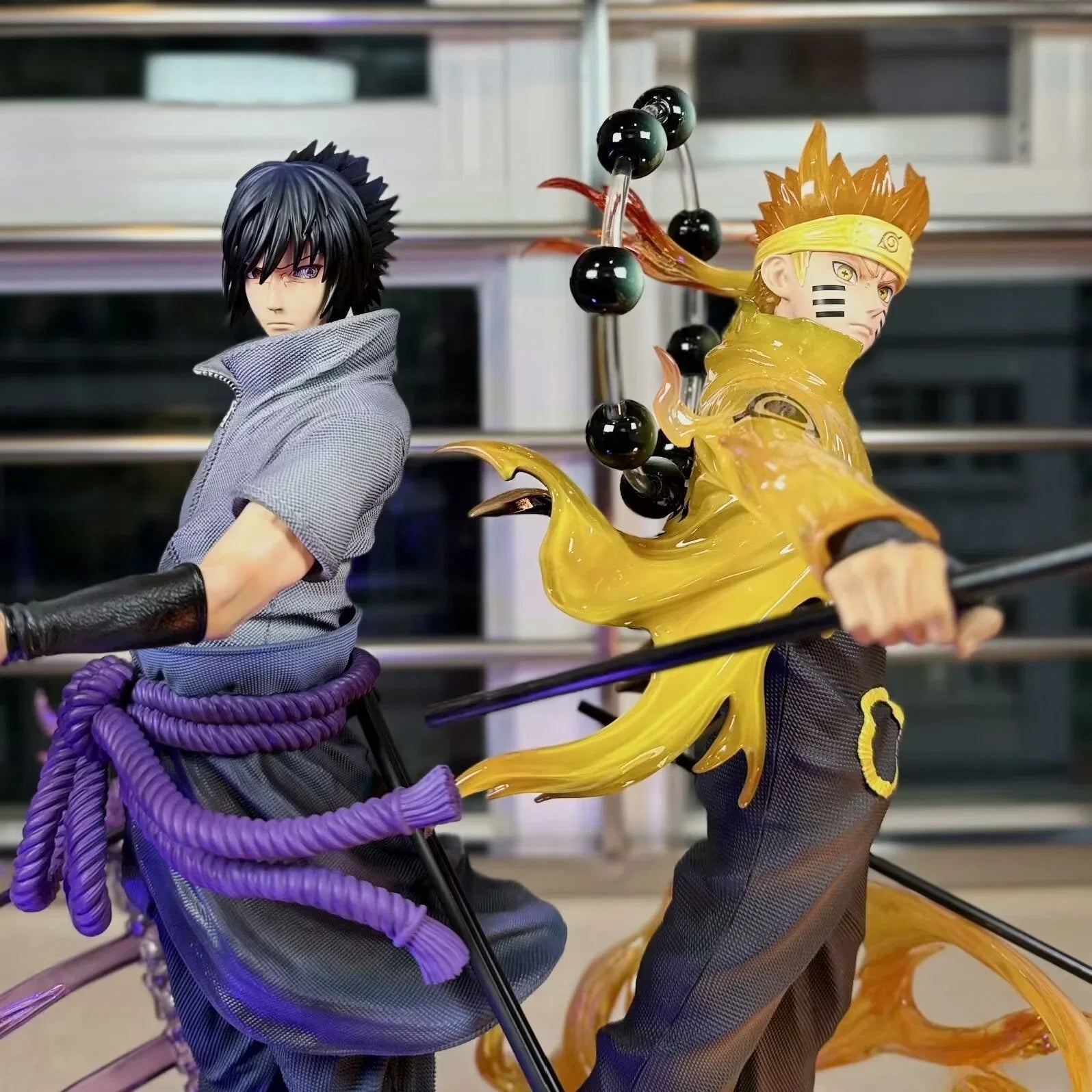 Shippuden Figurine Uzumaki Uchiha Sasuke Anime PVC Action Figure Toy Statue Collection Model Doll Birthday Gifts Anime Figure