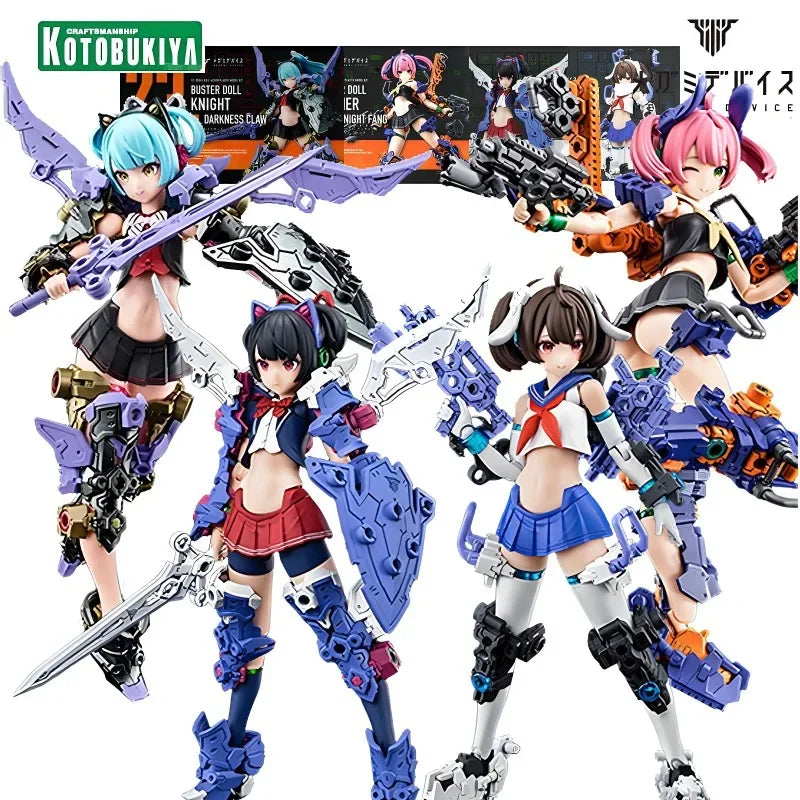 Kotobukiya MEGAMIDEVICE BUSTER DOLL GUNNER – 1/12 Scale High-Quality Collectible Figure, Must-Have Gift for Anime Enthusiasts