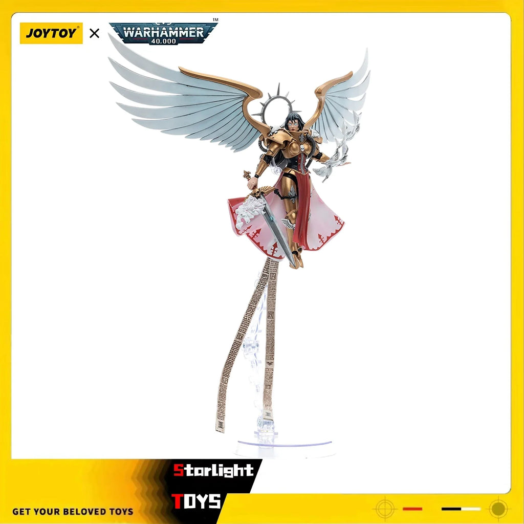 JOYTOY Warhammer 40K Adepta Sororitas Celestine The Living Saint Model Toy Gift 1/18 Action Figure