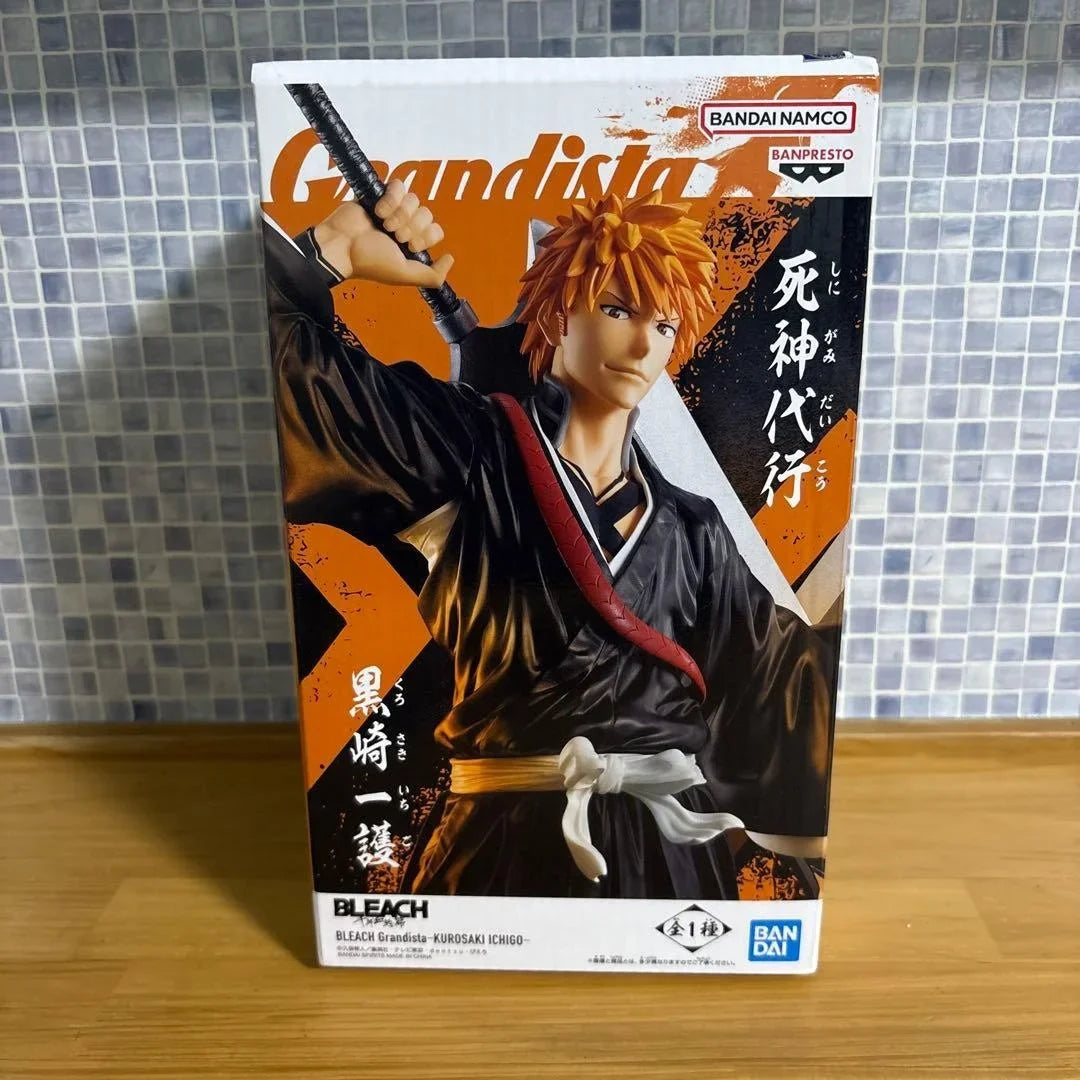 Banpresto BLEACH Anime Kurosaki Ichigo Grandista Action Figures Model Figurine Original Figuarts Decoration Collection Toys