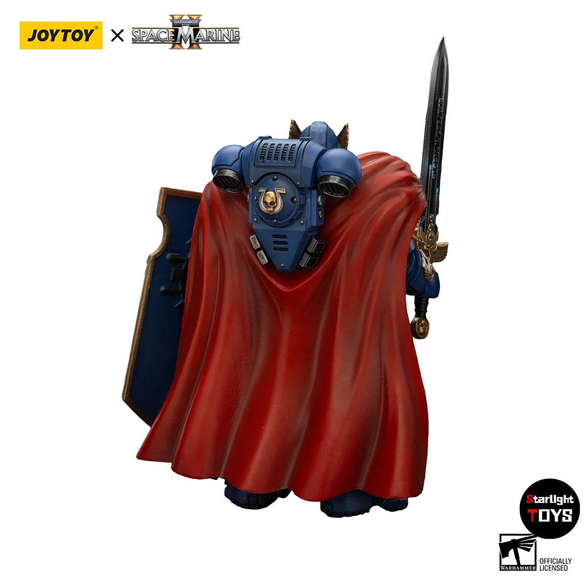 JOYTOY 1/18 Action Figure Warhammer 40K Ultramarines Victrix Honour Guard WithStorm Shield and Power Sword Model Toy Gifts