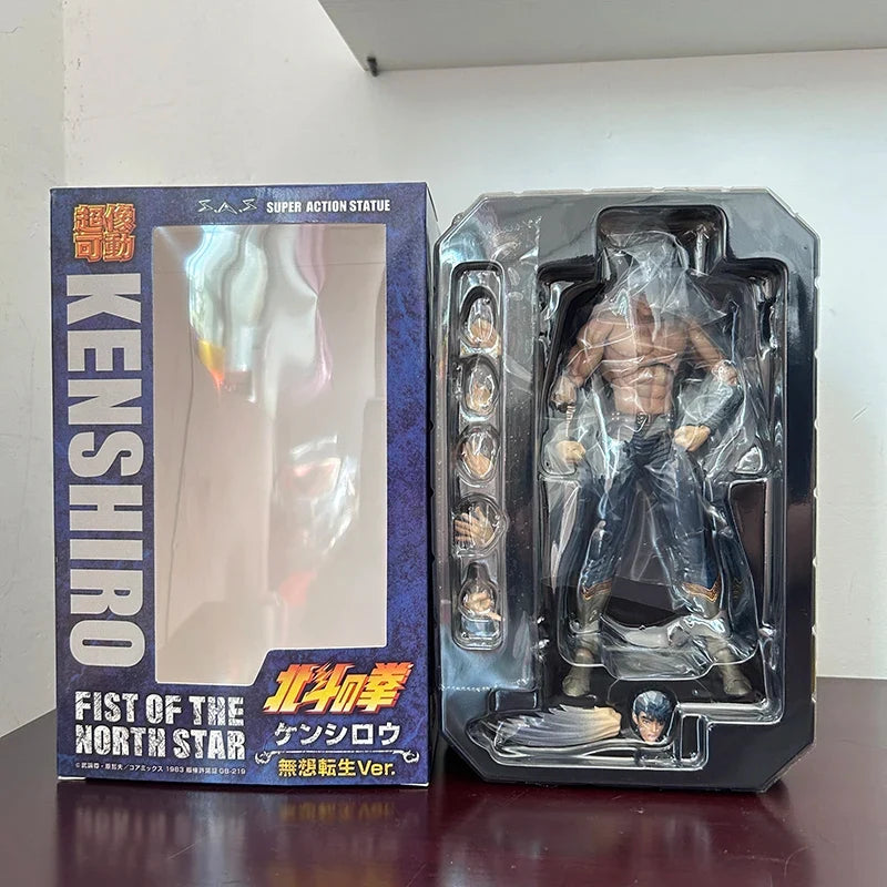 17cm Hokuto No Ken Kenshiro Figure Fist Of The North Star Action Figures Pvc Anime Model Collectible Action Toys Gift Decoration