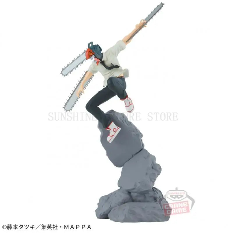 Bandai In Stock Original Banpresto Chainsaw Man Samurai Sword Combination Battle Anime Model Figures Boxed Toys Genuine