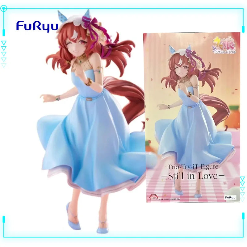 Furyu Original Genuine Trio-Try-iT Figure Anime Umamusume: Pretty Derby Still in Love 20cm Collections Model Toy Figures Gift