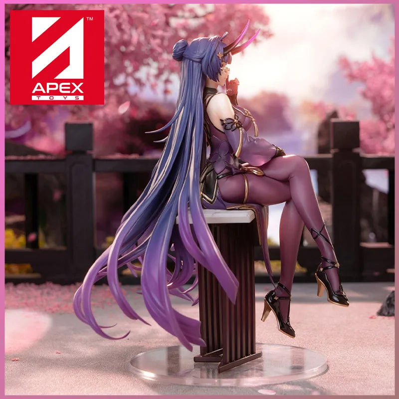 APEX TOYS Honkai Impact 3 Raiden Mei Herrscher of Thunder Night Rain Spring Ripples 1/7 PVC Figure Model kit original garage kit