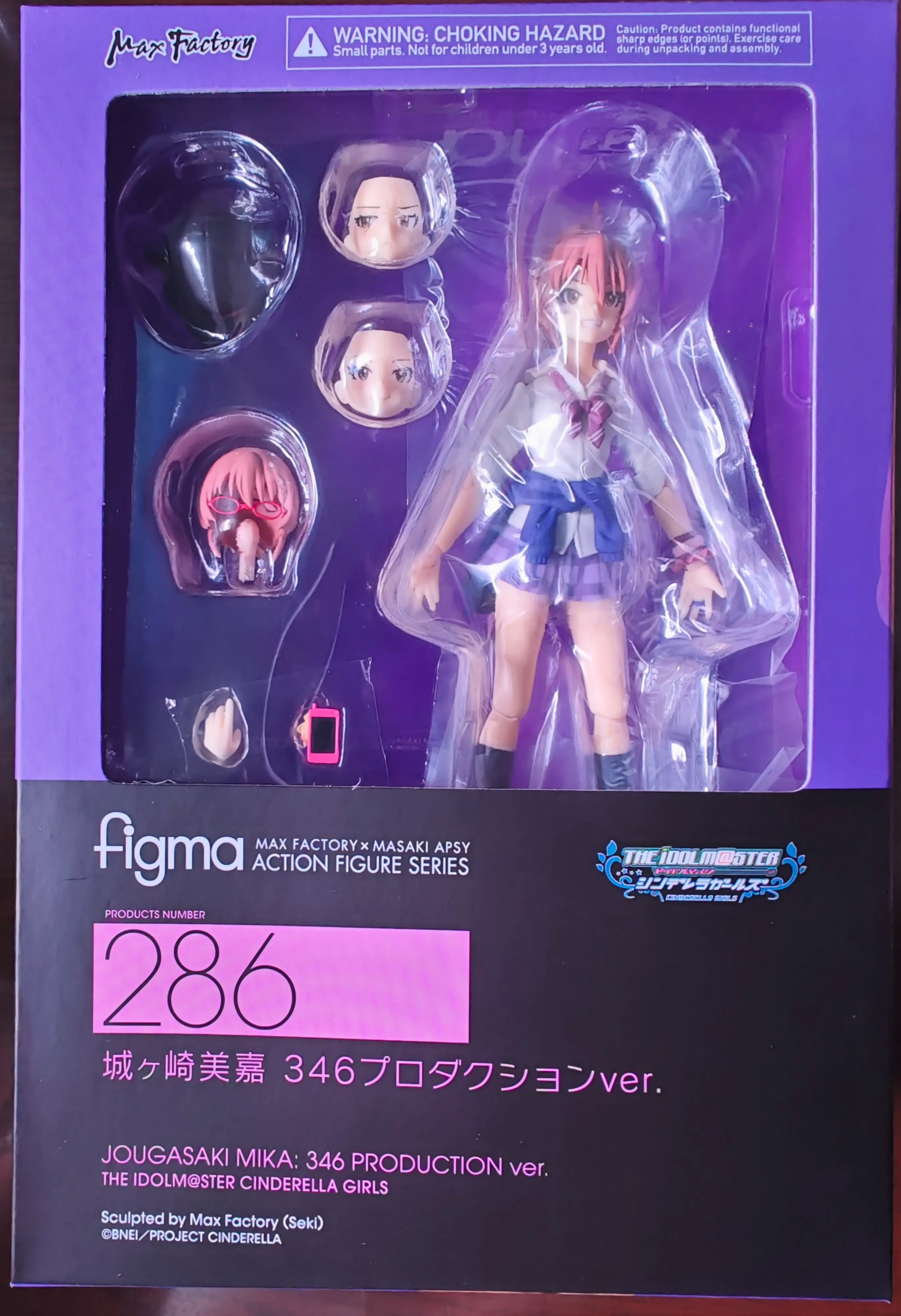 Original Brand New Max Factory figma 286 Mika Jougasaki The Idolmaster 2.0 Actionfigur Modell Sammlerstück Geschenk