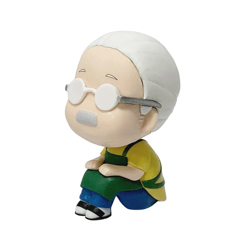 Sakamoto Days Vs Series Q Version Big Head Tarou Sakamoto Figure Cute Sitting Posture With Big Head Desktop Decoration