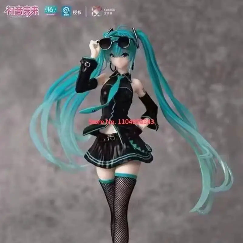 Hot New Original Hatsune Miku Figure Stylist 16th Birthday Commemoration Action Figurine Anime Collection Model Doll Xmas Gift