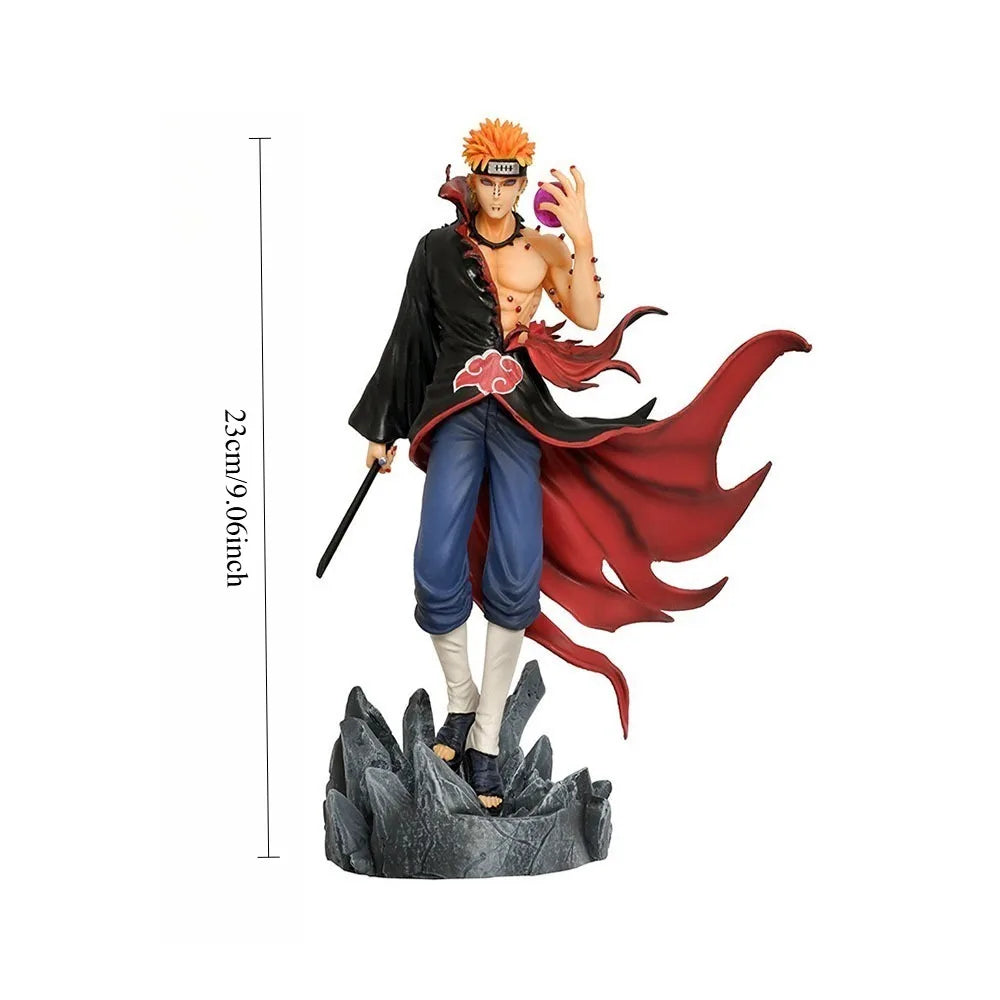 23cm/9in Anime Figures Naruto Figure Pain Figure PVC Statue Collection Model Toy Gifts