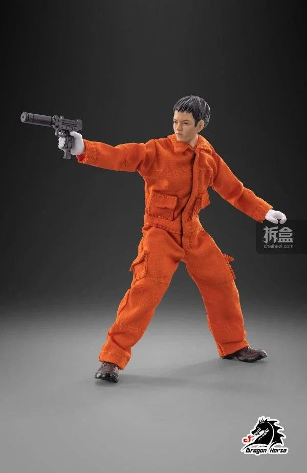 Dragon Horse Original 1\12 SCP Foundation Series SCP-181 D-class Personnel Lucky Anime Action Figure Model Toys Gifts Fo Boys