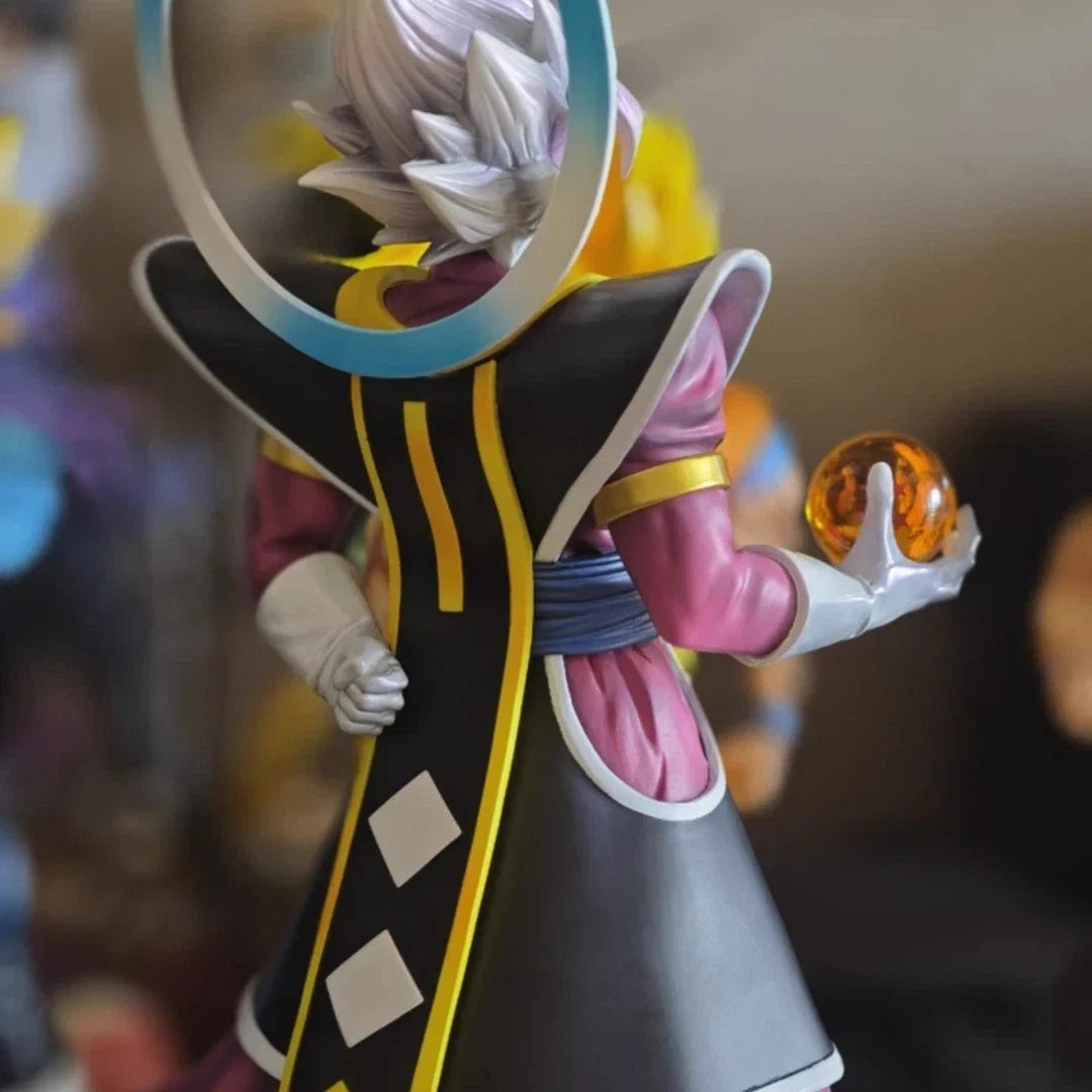 In Stock Dragon Ball 37cm Grand Priest Vegetto Jt Figure Free-Spirited Statue Saiyan Model Dragon Ball Super Ornaments