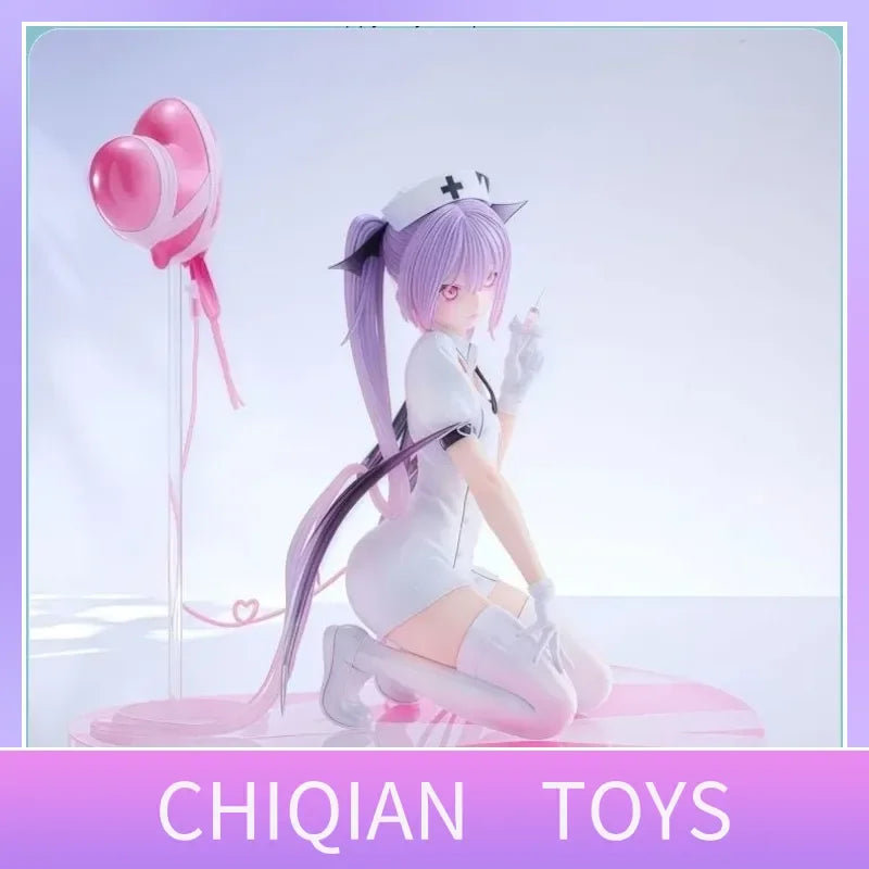 16cm Nurse Eve Anime Figure Cartoon Girl Model Statue for Desktop Decoration Collectible Ornament Ideal Gift for Fans