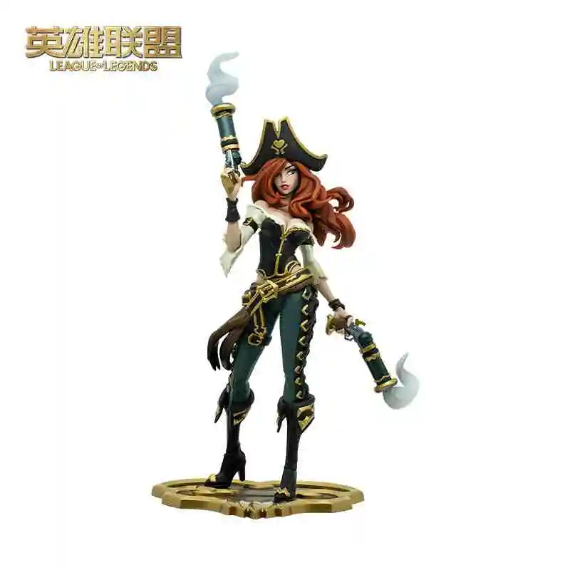 Original LOL League of Legends Gwnya Sononu Rabe Medium Skulptur Anime Action-Doll-Serie Accessoires Modelle Spielzeug Geschenke