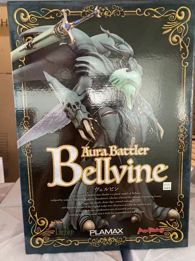 original Max Factory PLAMAX New Story of AURA BATTLER Dunbine BELLVINE Action Figure Toys Ornaments Gifts