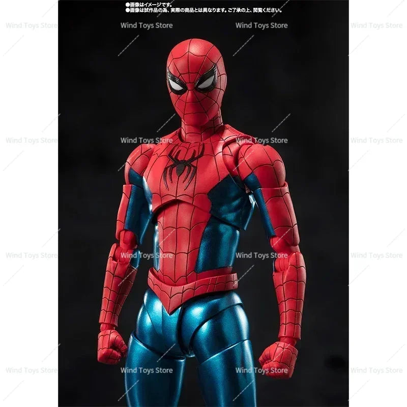 FIGUARTS SHF Spider Man New Red and Blue Cost