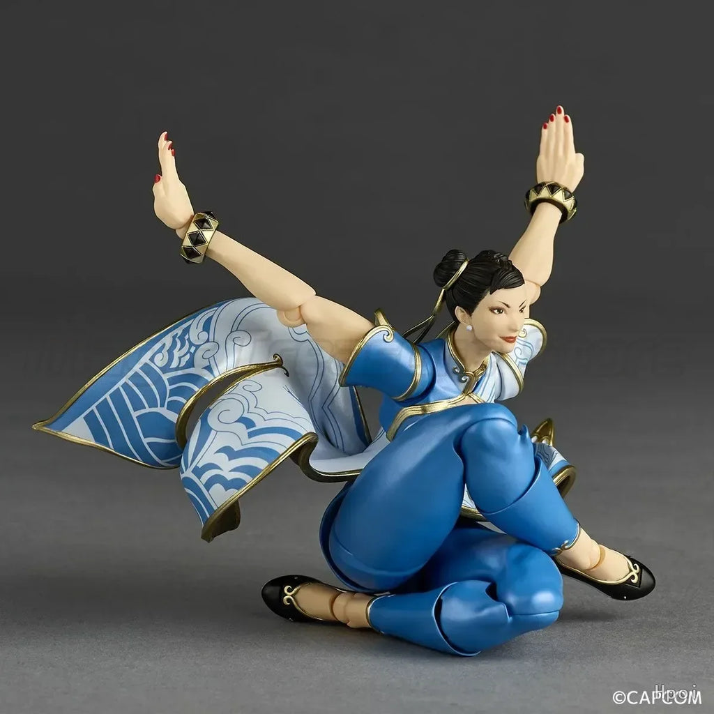 【MT】KAIYODO Revoltech AMAZING YAMAGUCHI Street Fighter 6 Chun Li Action Figure Model Toy Gift Collection