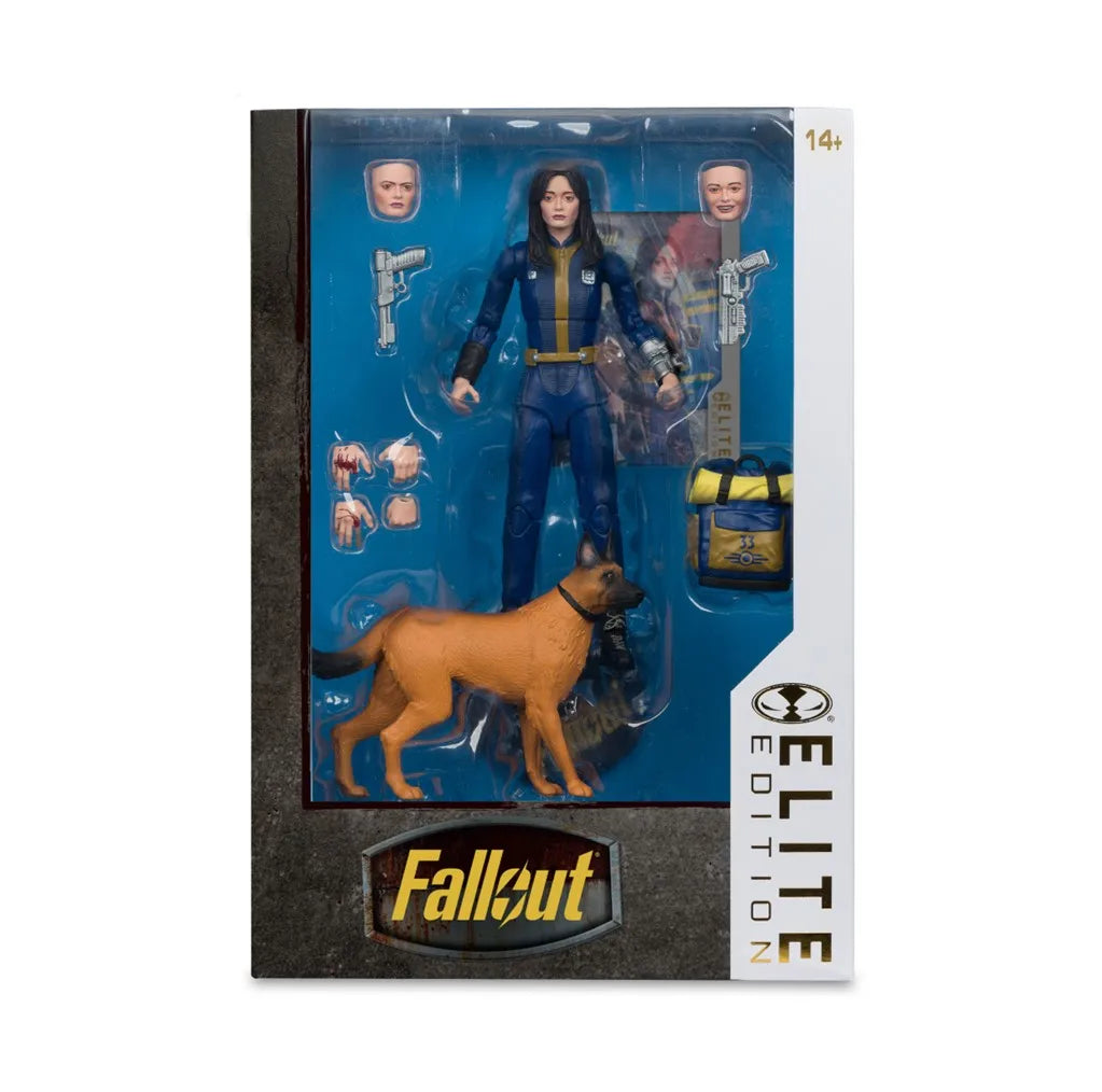 Mcfarlane Toys Elite Edition 7in - Fallout Tv - Lucy (Gold Label) Action Figure Model doll