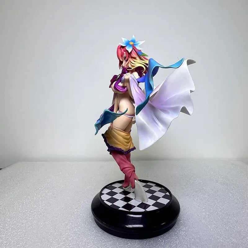 24cm No Game No Life Stephanie Dola standing position Anime Figure Collectible Model Statue Desktop Decoration Gift
