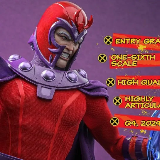 Original Ht Hono Studio Hs01 Hs02 Hs03 1/6 Marvel Comics X-Men Anime Figure Magneto Collection Decoration Model Birthday Gift