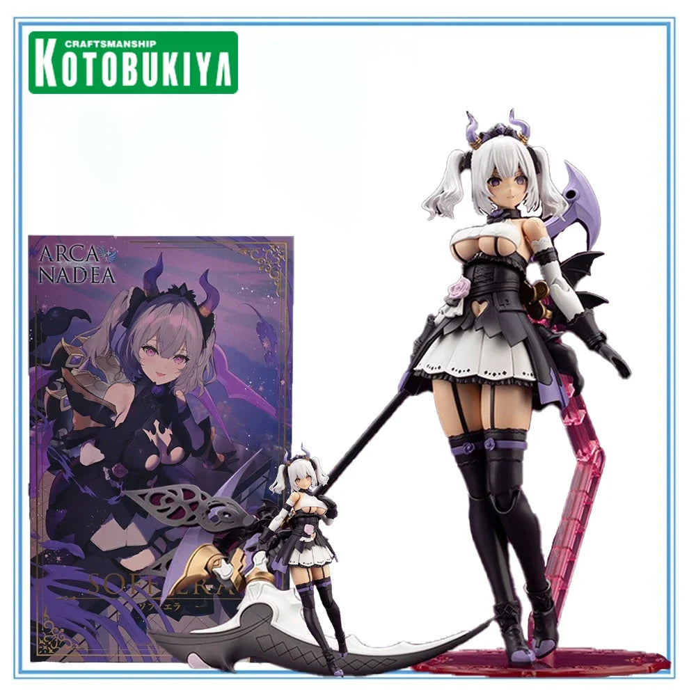In Stock Original Kotobukiya Model Kits Arcanadea Soffiera Mobile Suit Girl Action Figure The Great Devil