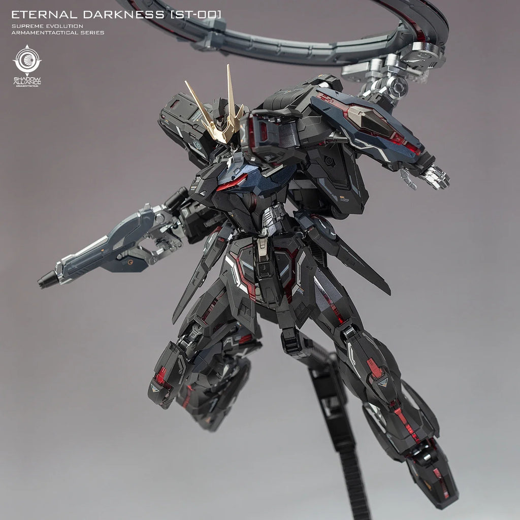 In Stock Mg 1/100 Eternal Darkness Assembly Model Kit St-00 Collection Armamenttactital Series Action Robot Figures Plastic Toy