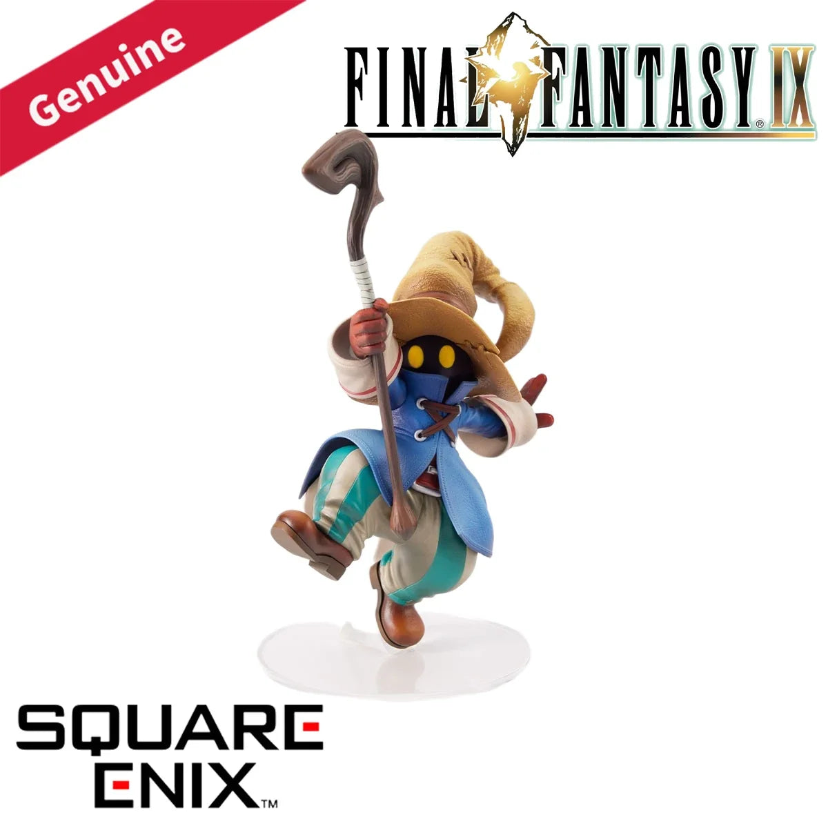 In Stock Original Square Enix Prepainted Form-Ism Final Fantasy IX Vivi Orunitia H=150mm Game Character Figure Decoration Gift