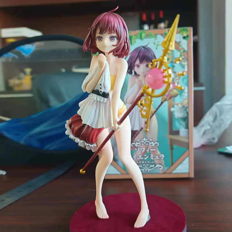 22cm Beautiful Girl Figure Sophie Neuenmuller Dress Up Cute Anime Collectible Model Desktop Decorations Holiday Gifts Kids Toys