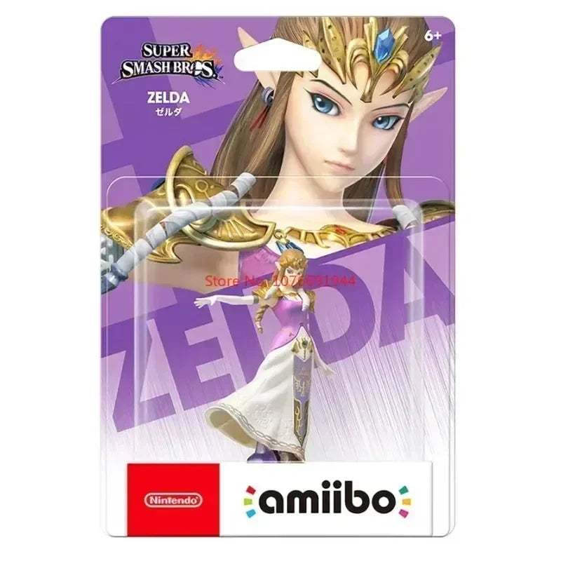 Genuine Amiibo Tears Of The Kingdom Twilight Princess Amiibo Link Ganon Figure Nfc Anime Figures Statue Christmas Gifts Toy