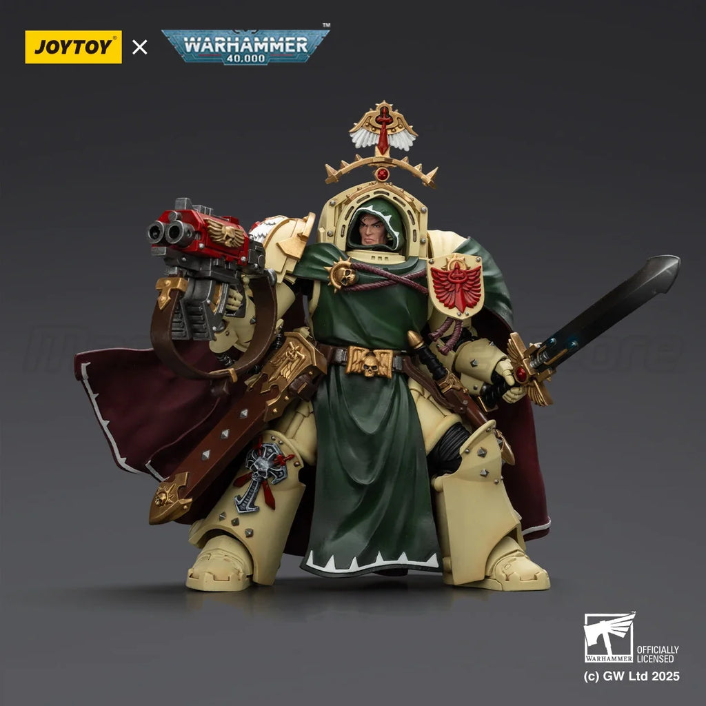 【MT】JOYTOY Warhammer 40K Dark Angels Belial, Grand Master of The Deathwing with The Sword of Silence and Storm Bolter
