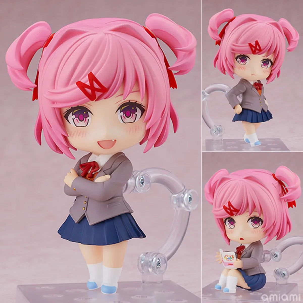 Monika White Dress Anime Girl Figure Pop Up Parade Literature Club! Sayori Action Figure Natsuki/Yuri Figurine Model Doll Toys