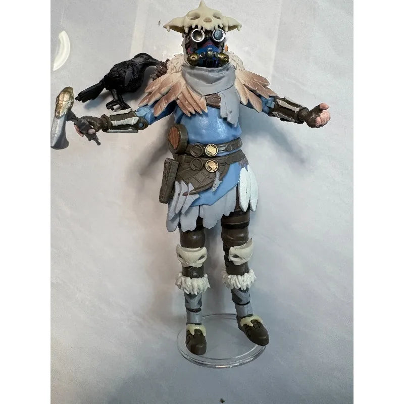 15cm Electronic Arts Apex Legends Pathfinder Action Figure with Crash Test Rare Skin,Bloodhound Collectible Action Figure