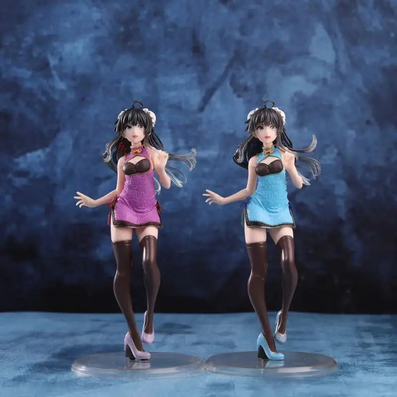 New 22cm Yukinoshita Yukino Funny Japan Anime Yukino Action Figure Toys My Teen Romantic Comedy Snafu Pvc Toy Collection Hot Toy