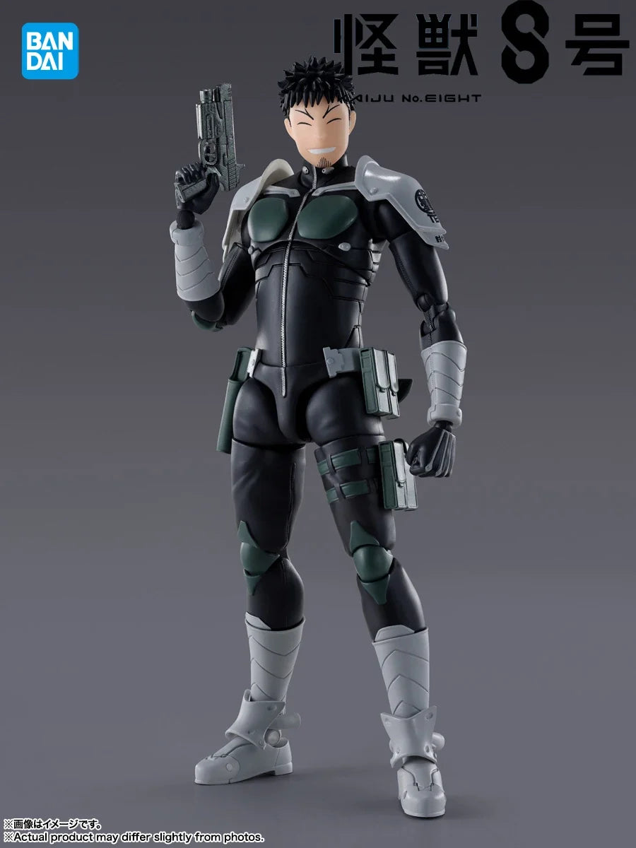 Bandai  S.H.Figuarts  Kaiju No. 8  Kafka Hirono  16CM PVC Action & Toy Figures Highly Detailed Collectible Model Toy Gift