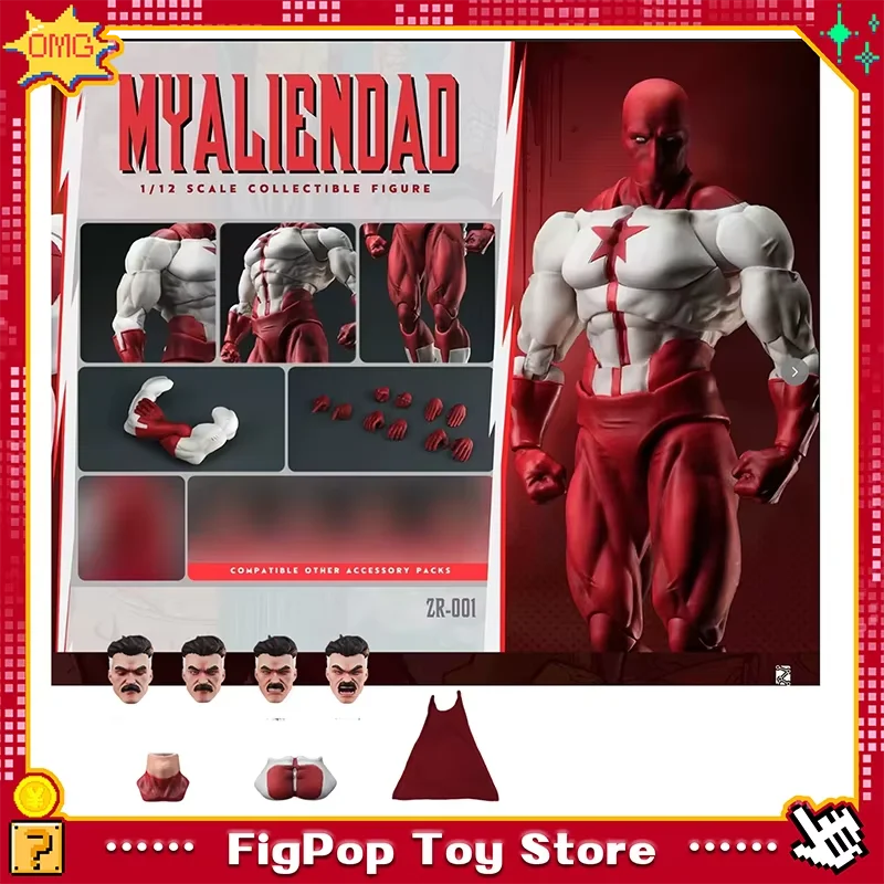 PRE ZOOMRIG Studio ZR-001 TN-001 1/12 MYALIENDAD Invincible Boy Omni Man Collectible Figure Action Figure Collection Model Toys
