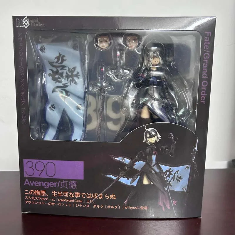 Figma Fate Grand Order 366 390 Fate Figure Avenger Jeanne d'Arc Alter Action Figures Model Toys Joint Movable Doll Desk Decor