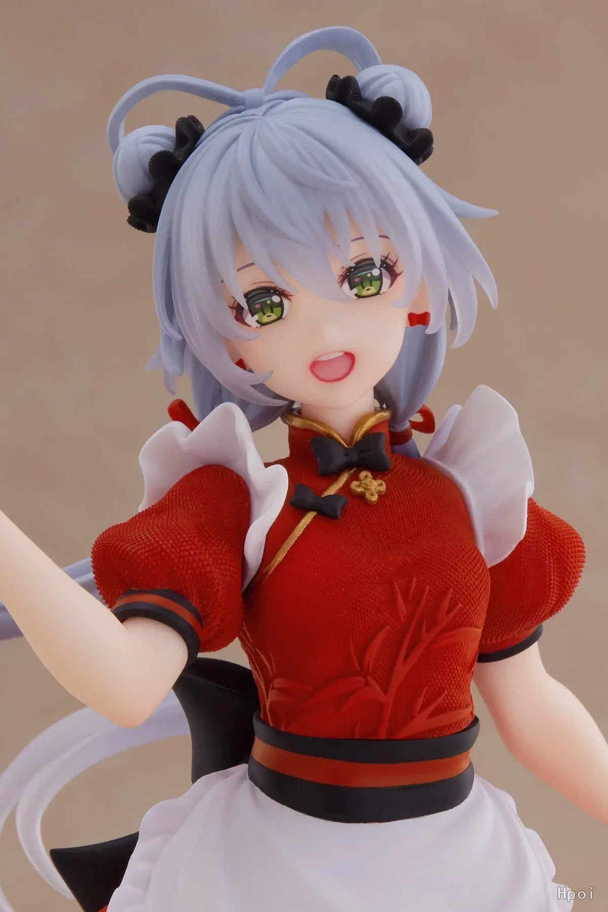 21CM Anime Vsinger Luo Tianyi Coreful Figure Maid ver Red Cheongsam Maid Outfit Anime Model Toy Gift Collection Action Figure