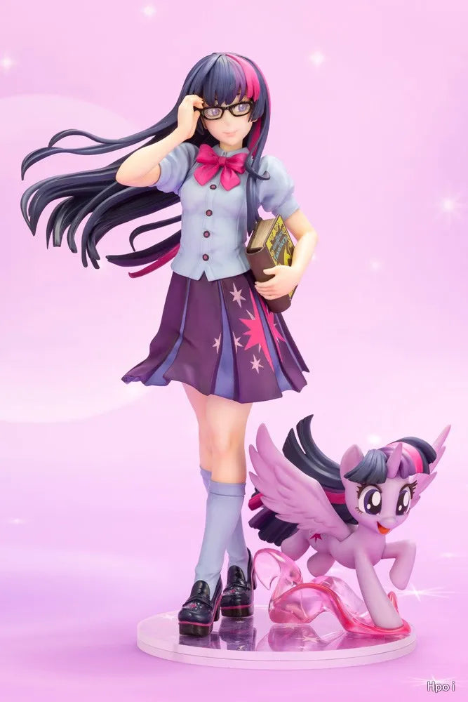 In Stock Original KOTOBUKIYA Beautiful Girl Statue Little Pony Beautiful Girl Twilight Sparkle Anime Doll Figure Model Toys