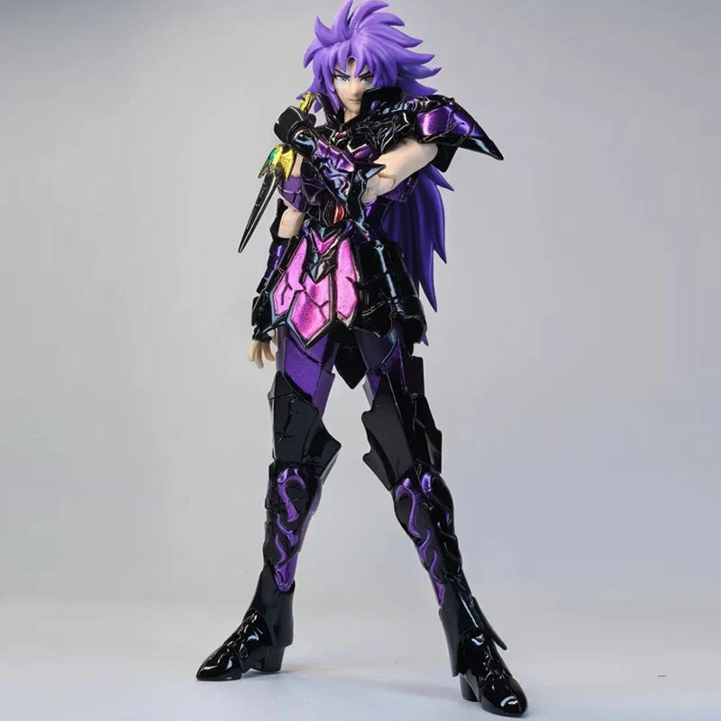 CS Model Saint Seiya Myth Cloth EX Gemini Saga With Damaged Armor Hades Surplice Dark Gold Knights of the Zodiac Action Figure