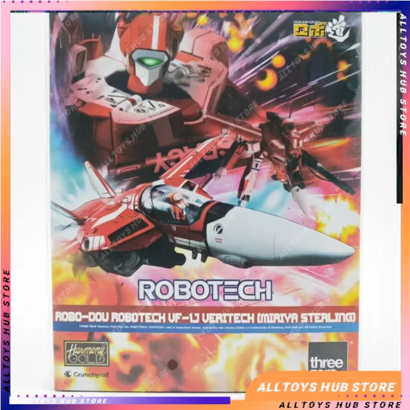 Auf Lager Threezero ROBO-DOU Macross VERITECH VF-1J MAX VF1J Miriya VERITECH Actionfiguren Spielzeug Geschenk Kollektion
